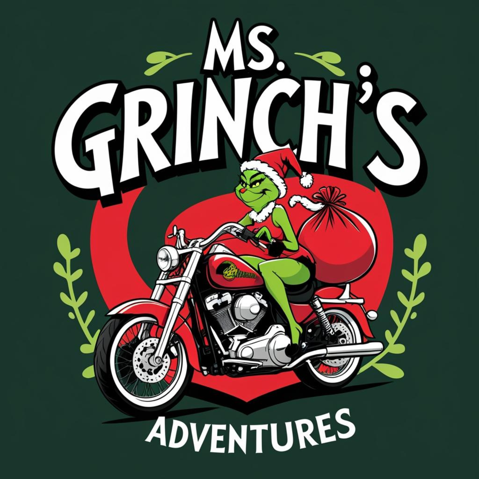 Logo Ms. Grinch's Adventures Emblem.png