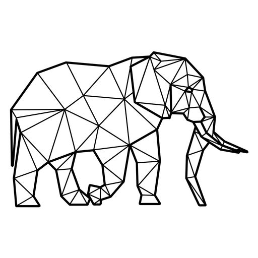 ElephantSideViewPolygonalPNG&SVGDesignForT-Shirts.jpg