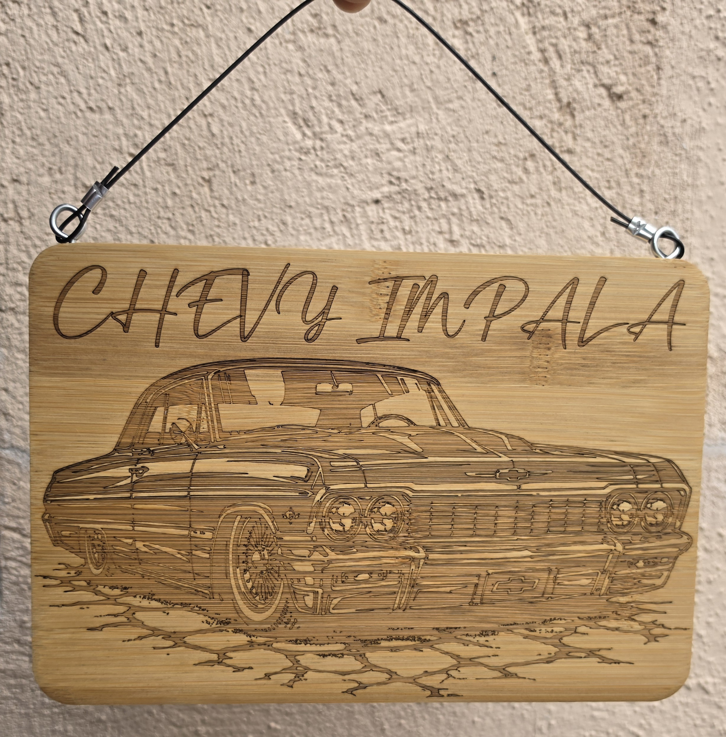 chevy impala bamboo cutting board.jpg