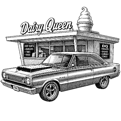 Classic Car Dairy Queen.xs