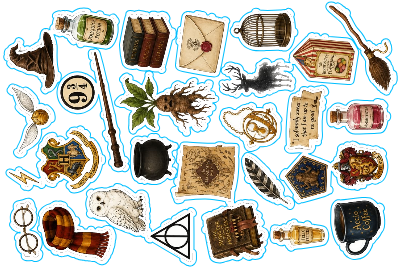 M2 Harry Potter Stickers.xs