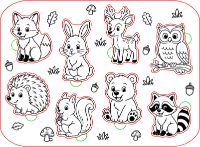 Woodland Animals - Kids Puzzle.xs