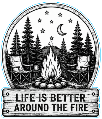 Camping - Live is better around the Fire.xs