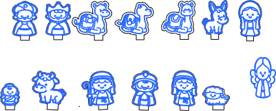 Personajes para El Nacimiento.xs