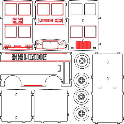 Mdf london bus part 1.xs