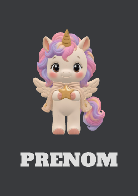 Licorne k9 personalisable.xs