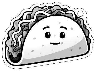 Taco Keychain.xs