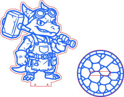 Tsnak Ember-Eye Kobold Forge Boss.xs