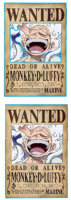 Luffy 3d wanted.xs