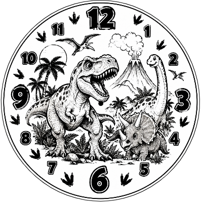 horloge dinausaures.xs