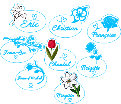 marque -place fleurs.xs