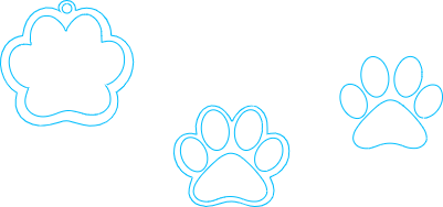 Bearcat Paw keychain.xs