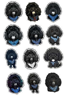 Scamper stickers.xs