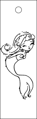 marque page sirène.xs