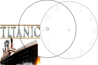 titanic clock.xs