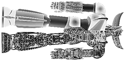 Futuristic Robot Blueprint.xs