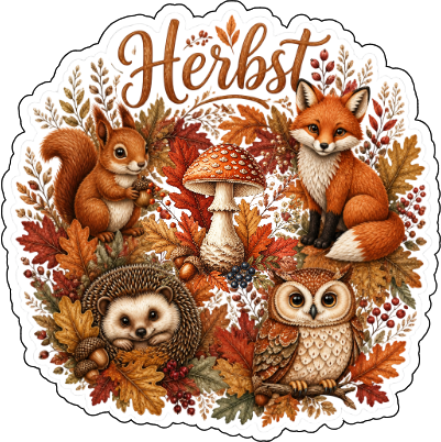 Türschild mit herbstlichem Motiv.xs