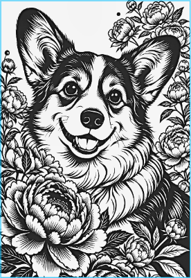 angel dog wood engraving.xs