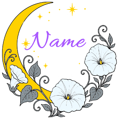 Color Engrave Moon Flowers- F2UltraUV.xs