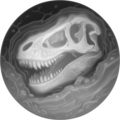 T-Rex skull coin.xs