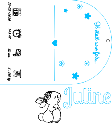 Pancarte naissance lapinou.xs