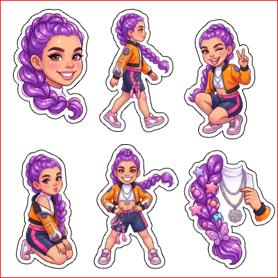 Sticker Aina.xs