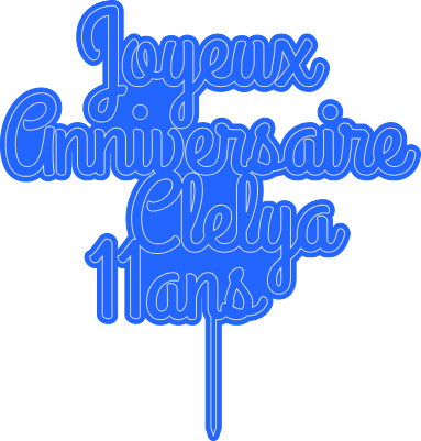 anniversaire 11ans clelya.xs