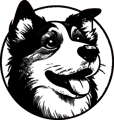 Dog Circle Wall Art.xs