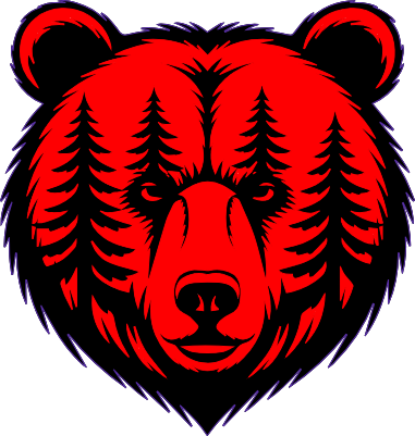 Bear Forest Wall Art.xs