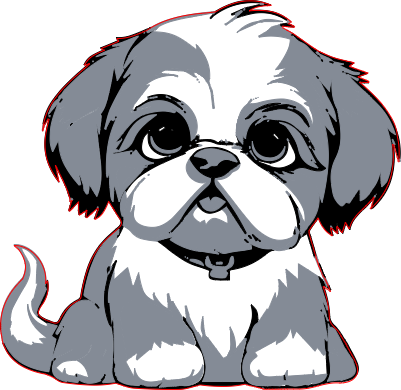 Shih Tzu Wall Art.xs