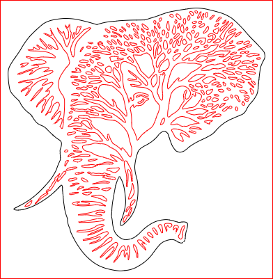 cadre éléphant.xs
