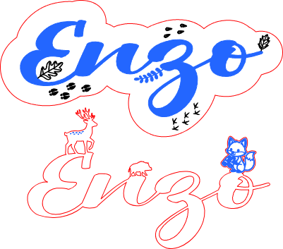 Plaque de Porte Enzo.xs