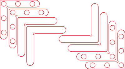 Secure parts to honeycomb.xs