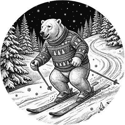 Skiing Bear.xs