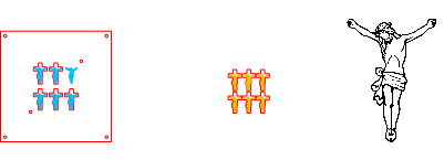 Cross with JESUS.xs