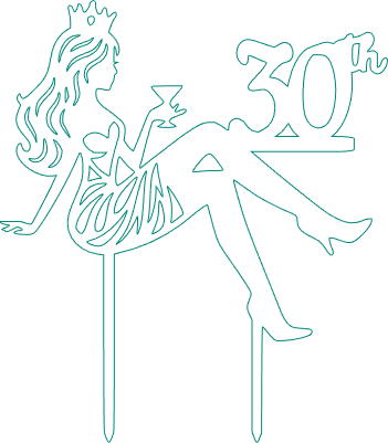 30th Birthday Cake Topper.xs