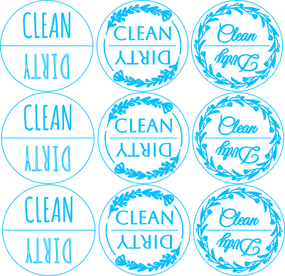 Clean-Dirty Dishwasher Magnet.xs