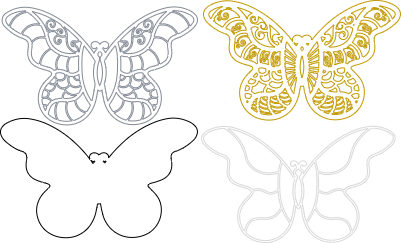 Layered Butterfly.xs