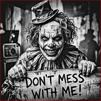 Spooky clown coaster.xs