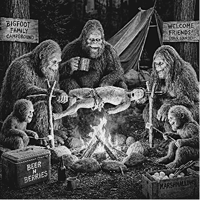bigfoot family bbq on mdf.xs