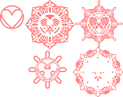 heart mandala.xs