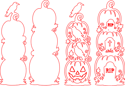 2 X HALLOWEEN BOOKMARKS.xs