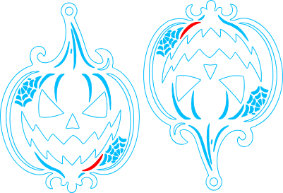 boucles halloween.xs