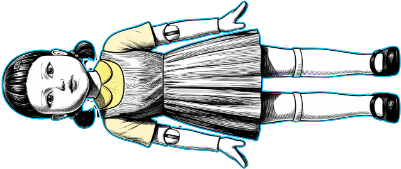 poupée squid game.xs