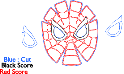 Spiderman Mask for kids.xs