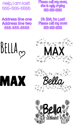 Dog tags F2UV.xs