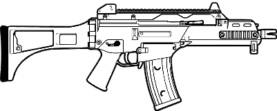 Schlüsselanhänger G36K.xs