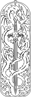 marque page dragon ajouré.xs