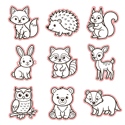 magnets animaux mignons.xs