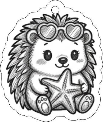 summer hedgehog.xs